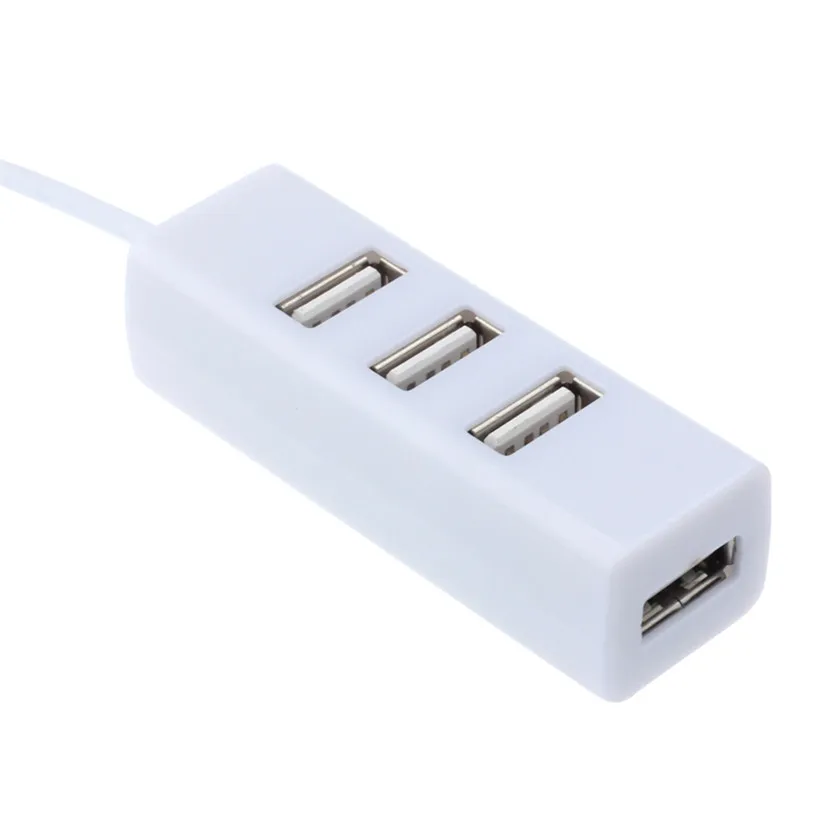Mini USB 2 0 высокоскоростной 4 портовый разветвитель концентратор адаптер для ПК