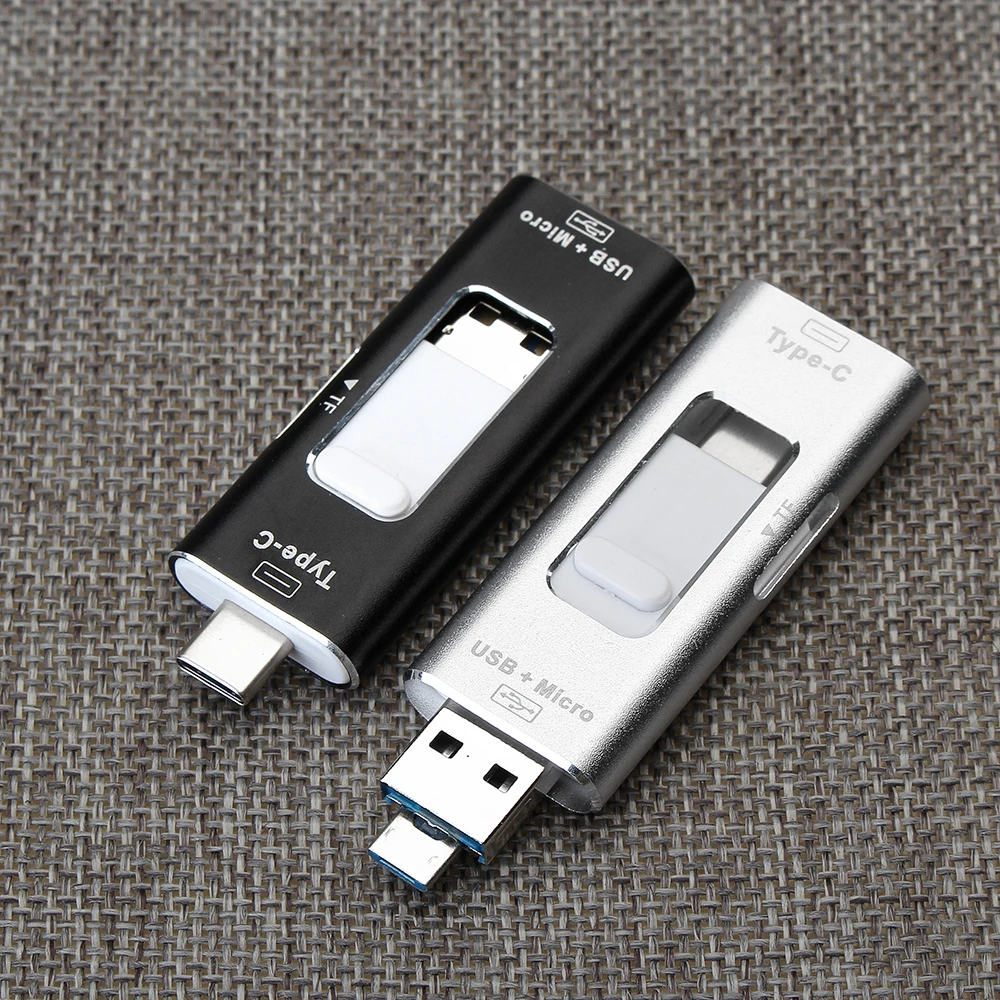 Bakeey 3 в 1 type C USB Micro USB OTG адаптер с TF картой Micro SD кард-ридер для мобильного телефона планшета ПК конвертер adaptador