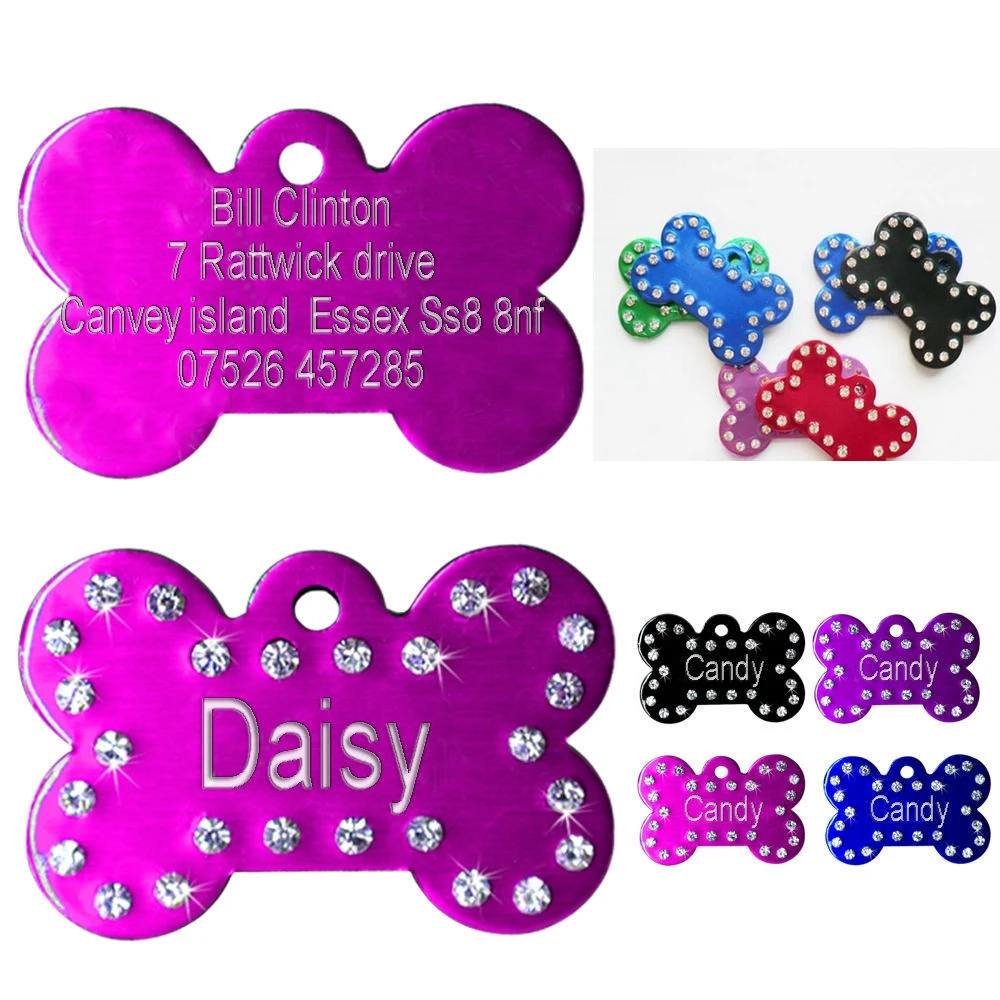 personalised puppy tag