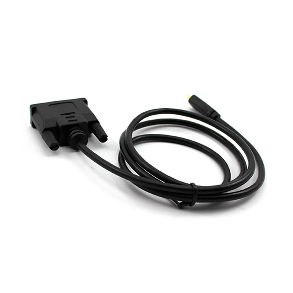 Huayang 1 м HDMI кабель позолоченный качественный DVI DVI-D штекер HDMI Мужской HDTV кабель 24+ 1