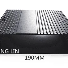 20 шт. алюминиевая коробка/сетевой кабин/Автомобильный Алюминий оболочки/190*45-150 экранированные корпуса/контроллер двигателя алюминиевый корпус