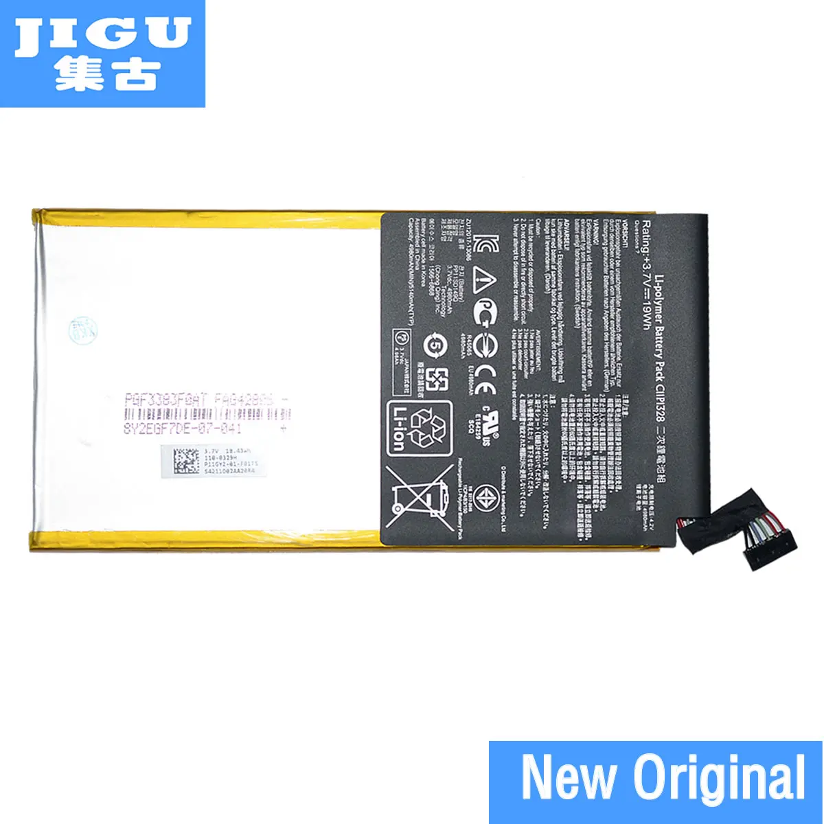 Оригинальный аккумулятор JIGU C11P1328 для ASUS Pad Transformer TF103CG TF103CX TF103C|battery for asus|original asus