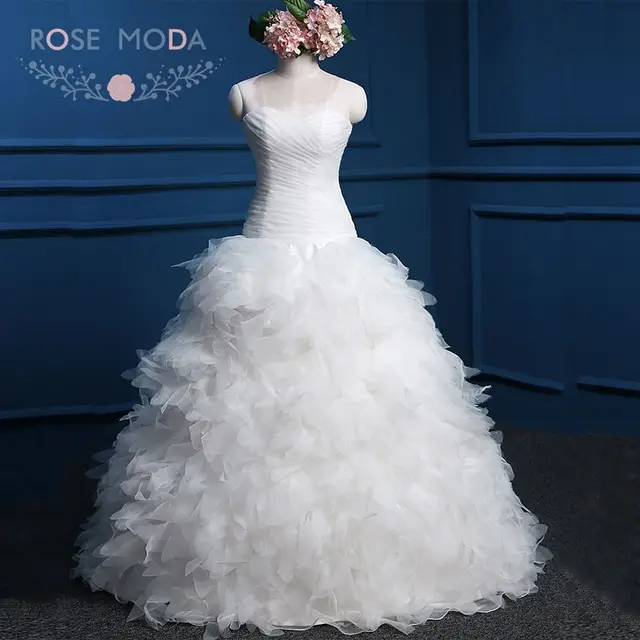 Feather Wedding Dress