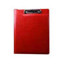 A4 красный кожаный пароль документ менеджер папки файла TPN071