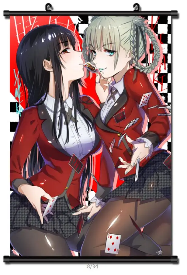 Декоративные аниме картины Kakegurui компульсивный геймбер Мэри саотома кирари