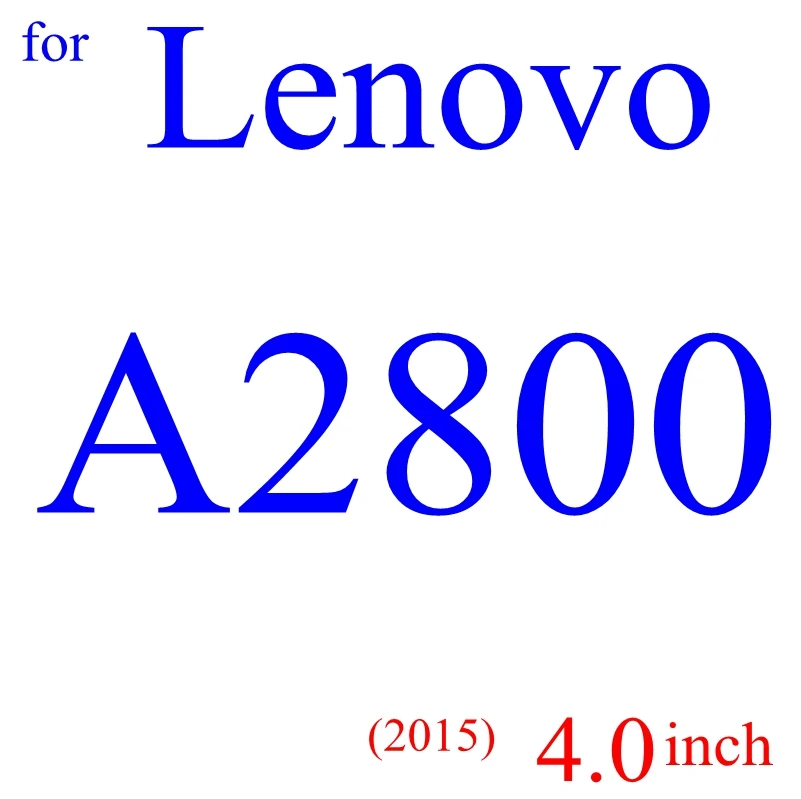 Защитная пленка из закаленного стекла премиум-класса для lenovo a2800 a1010 a1010a20 k10a40 z2121 z 2121 s1la40 p2a42 p2c72 p1c72 p1a42 p1c58 c58 c72 z90a40 - Цвет: a1000