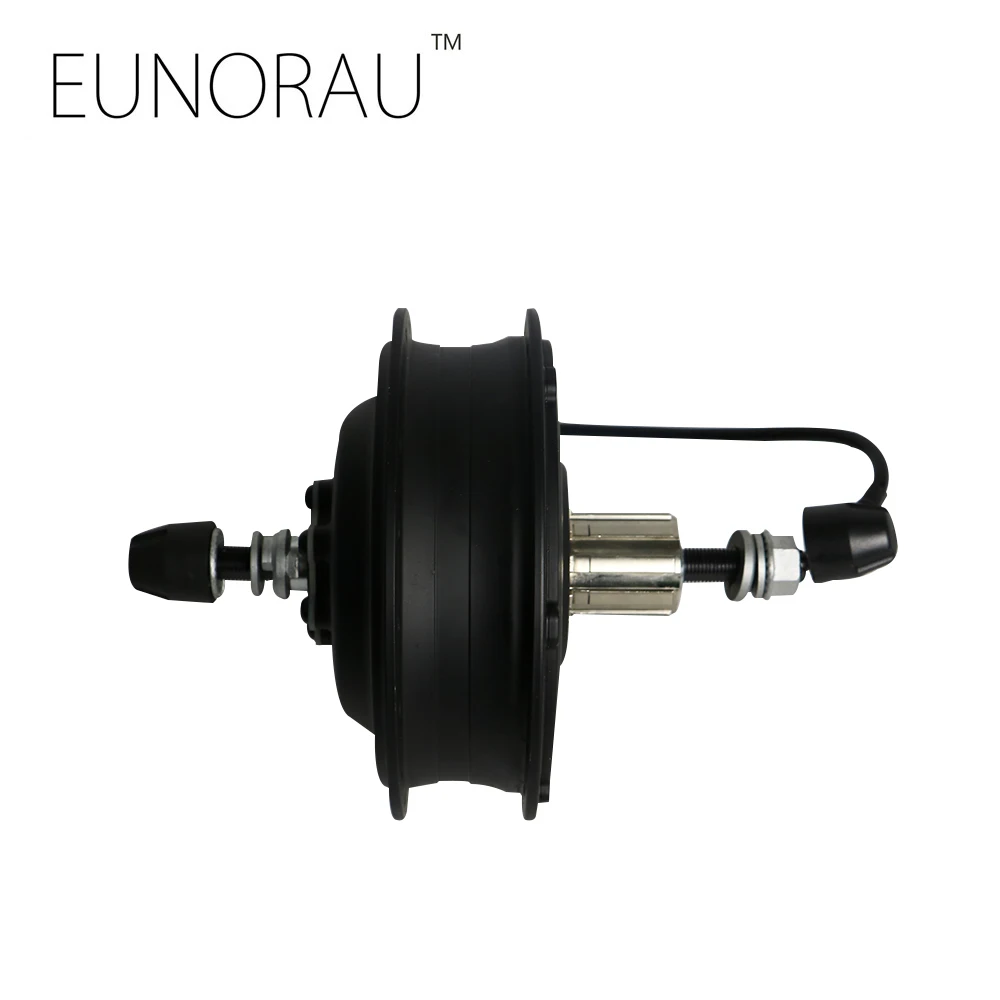 Discount EUNORAU 36V500W DGW22C brushless geared high torque rear hub motor 2