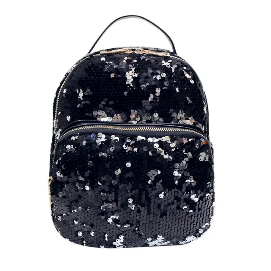 loungefly black sequin backpack