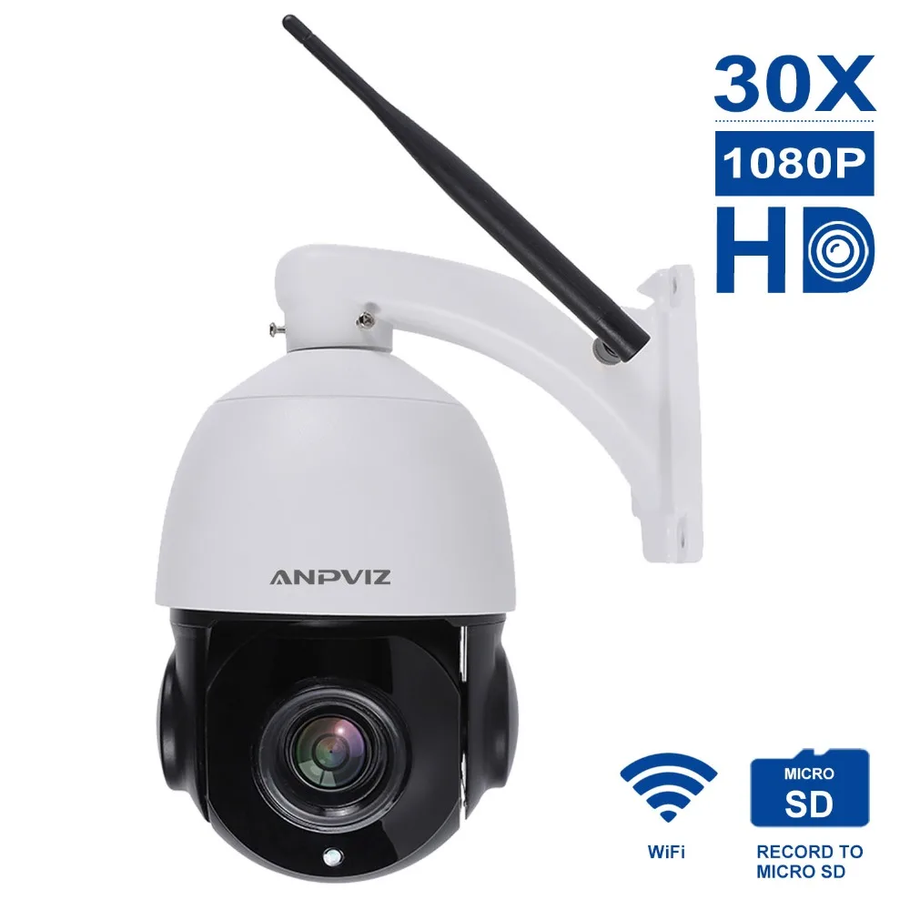 

1080P 30X HD Wifi Camera mini cam PTZ Dome IP Camera Zooming videcam surveillance Webcam Road alarm system CCTV Webcam