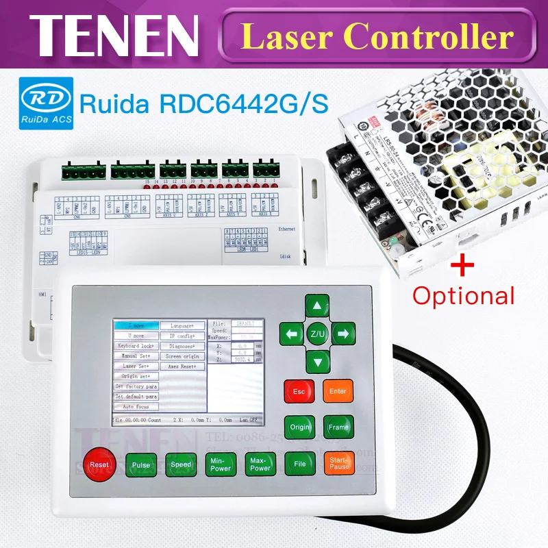 Ruida RD 6442 RDC6442G RDC6442S DSP CO2 Laser Controller ...