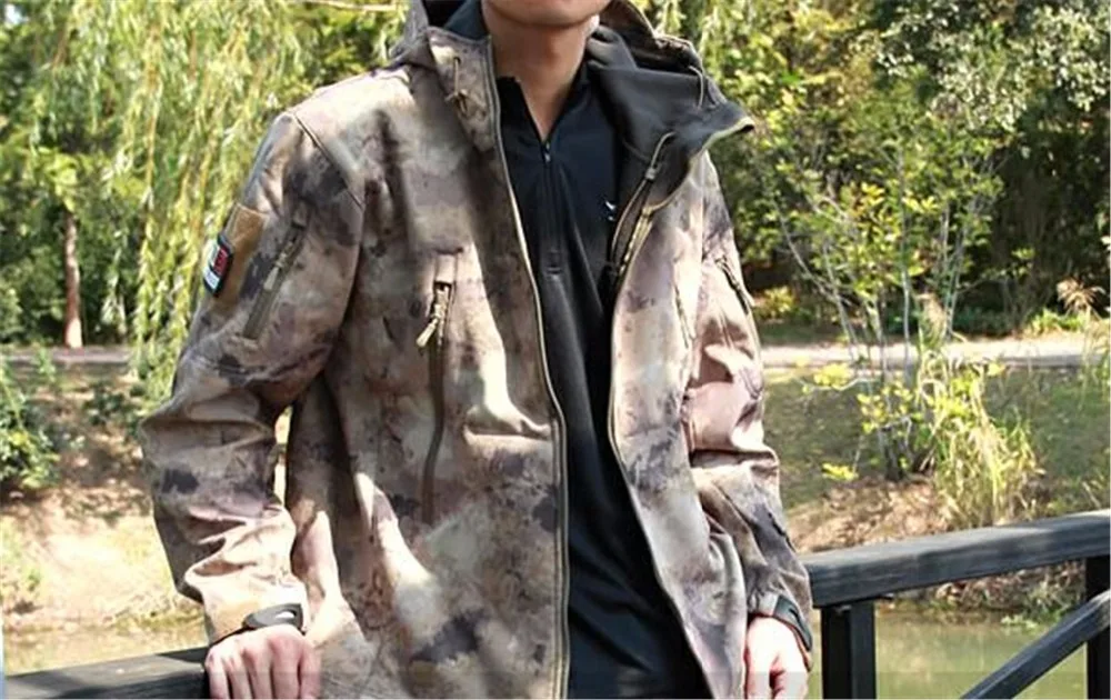 Шанхай история высокое качество тактический военный пиджак Мужская водостойкая ветрозащитная куртка 25 Цвет Размер: XS-5XL