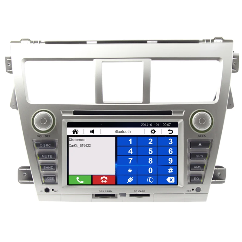 Cheap Free Shipping 6.2" Car DVD Player GPS Navigation For TOYOTA Viso ( Toyota Yaris USA Version) 2007 2008 2009 2010 2011 2012 2013 3