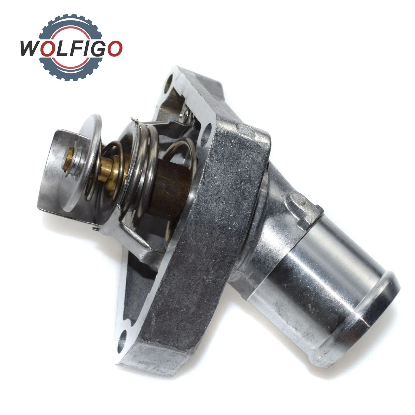 WOLFIGO Engine Coolant Thermostat For Infiniti FX35 G35 M35 QX4 Nissan