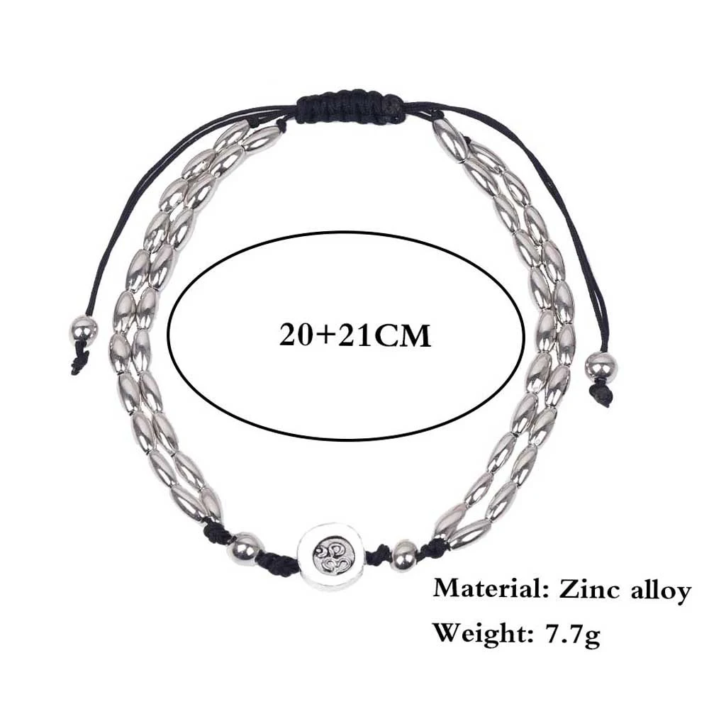 Vintage Bracelet Foot Jewelry Handmade Beads Chain Anklets For Women Ankle Leg Charm Rune Starfish Bracelet