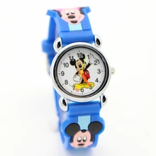 Nova chegada de alta qualidade dos desenhos animados 3d minnie desgin estudantes moda crianças meninas relógio casual quartzo relojes