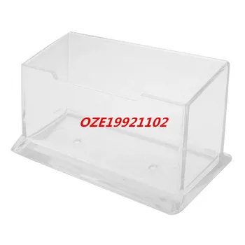 

1PCS Transparent Hard Plastic Business Card Holder Display Stand