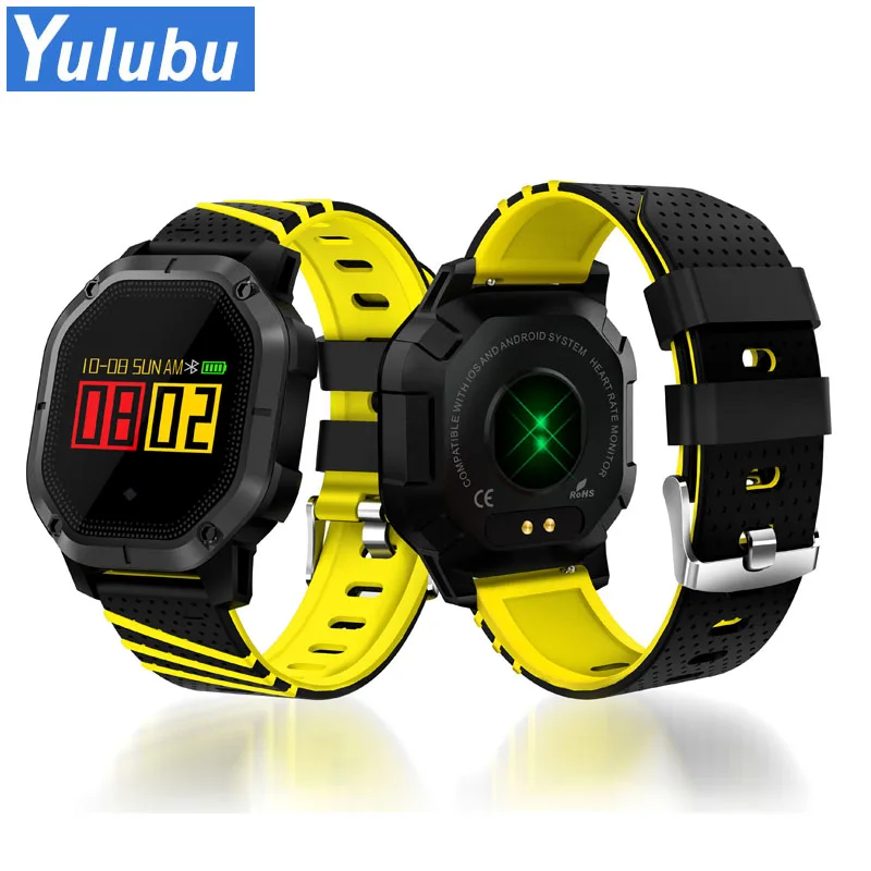 

Yulubu 2018 K5 Smart Bracelet Blood Pressure Heart Rate Monitor Blood oxygen detection IP6 waterproof Fitness Tracker Smart Band