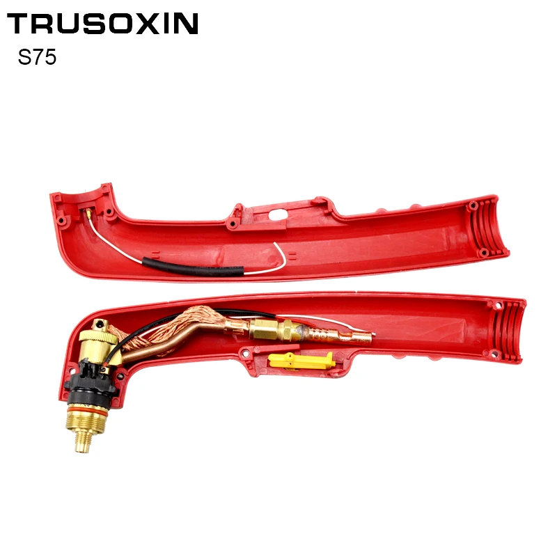 S75 PF0135 Torch Head Body Air Plasma Cutter Torch Cutting Torch Cutting Gun Consumables Welding Machine parts S75 PF0135 Torch Head Body Air Plasma Cutter Torch Cutting Torch Cutting Gun Consumables Welding Machine parts