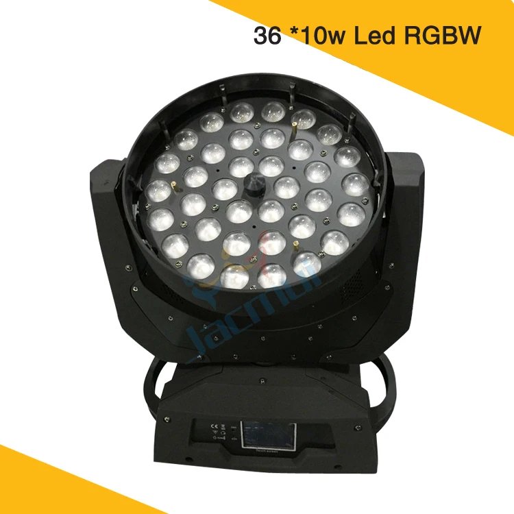 Zoom Led Wash Moving Head Light 36*10 Вт светодиодный движущаяся Светодиодная лампа диско освещение для события Показать