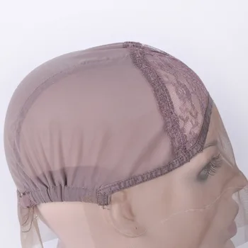 Lace Front Wig Cap For Wig Making Weave Elastic Hair Net Mesh Straps AdjustableLace Cap Making Wigs Accessory & Tools 5