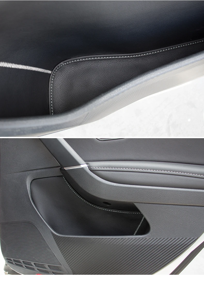 Крышка подлокотника из искусственной кожи для центра и двери, задний Противоскользящий коврик для Volkswagen Golf 7,5/7/Rline/GTI AB315