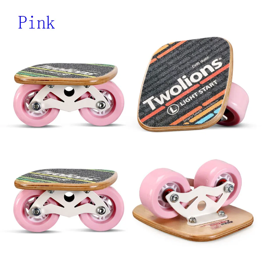 Twolions Wood Drift Board For Freeline Roller Road Drift Skates Antislip Skateboard Deck Freeline Skates Wakeboard