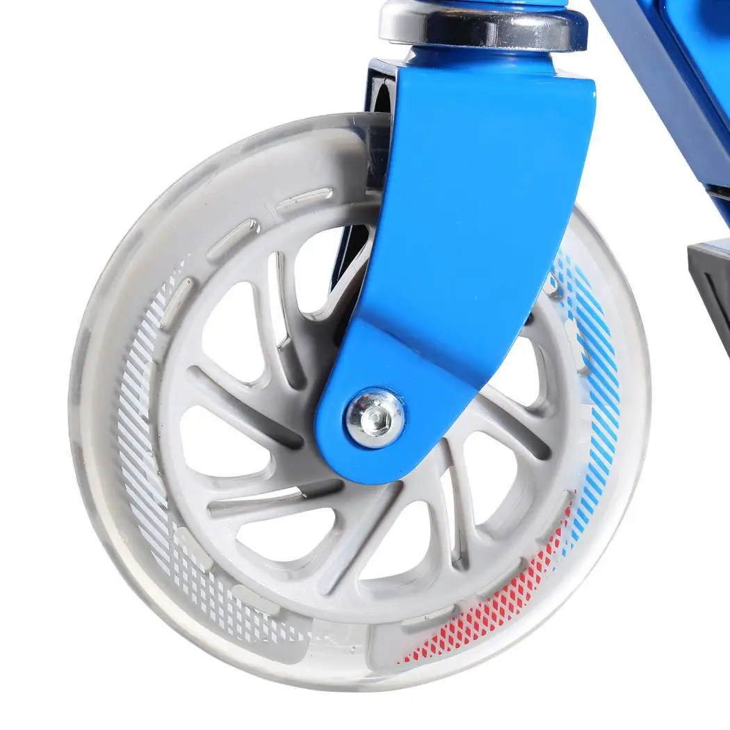 ANCHEER Children Kick Scooter Wheels Adjustable Aluminum Alloy T-Style Design Light LED Foldable Foot Kick Scooter ANCHEER Children Kick Scooter Wheels Adjustable Aluminum Alloy T-Style Design Light LED Foldable Foot Kick Scooter