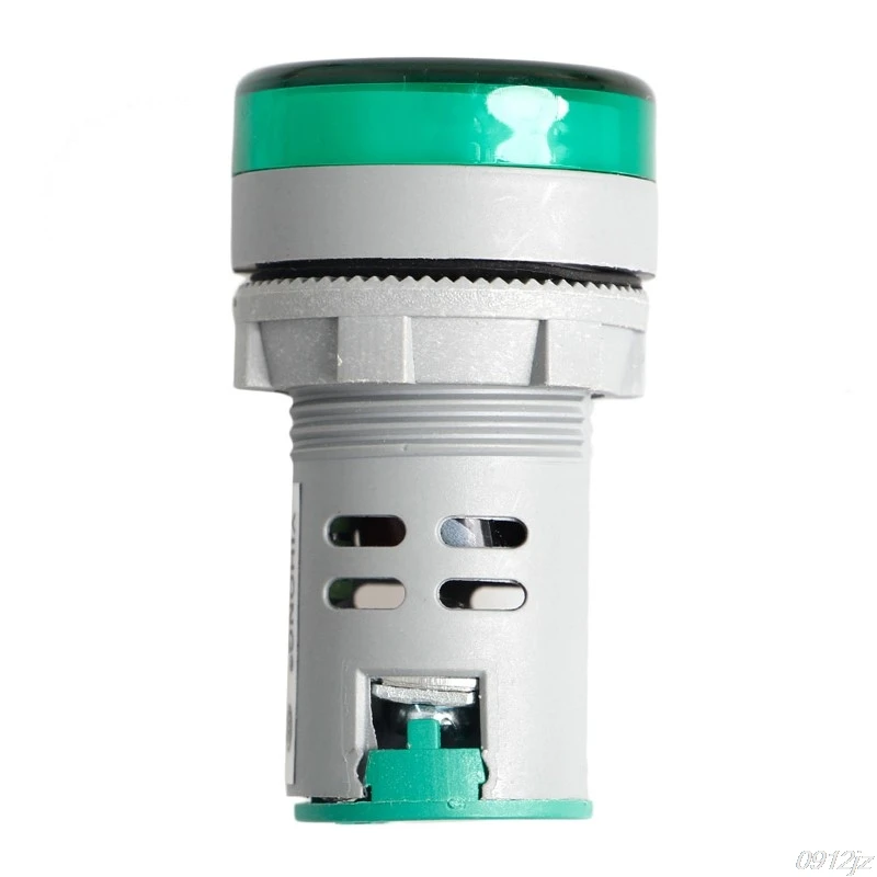 1 шт. 22 мм Цифровой дисплей Вольтметр с подсветкой комбо AC 60 V-450 V Индикатор Лидер продаж #319