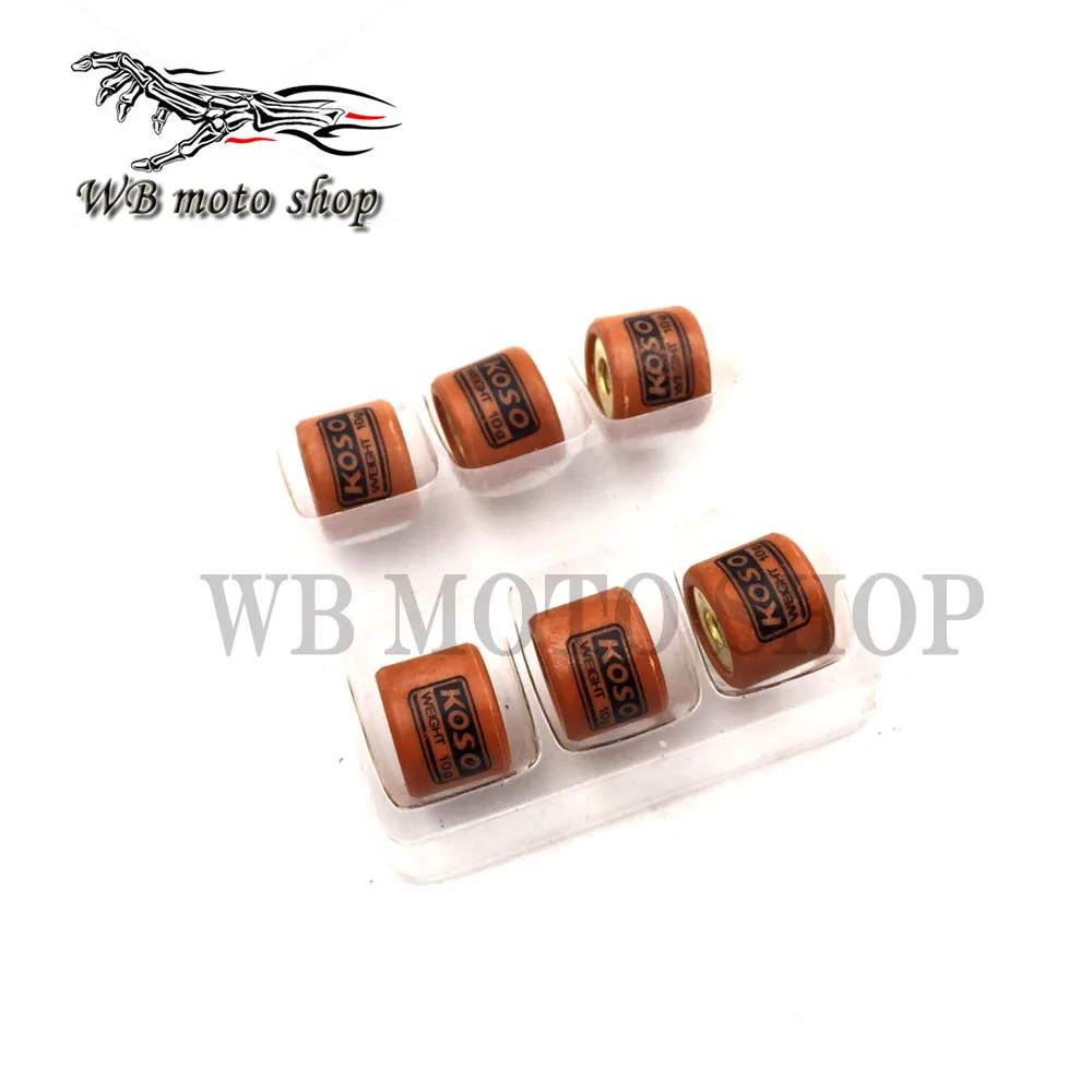 

MOFO koso High Performance Variator Slider Copper Rollers Clutch 4g-11g For GY6 50 139QMB Scooter QJ Keeway Honda Dio ZX 50cc
