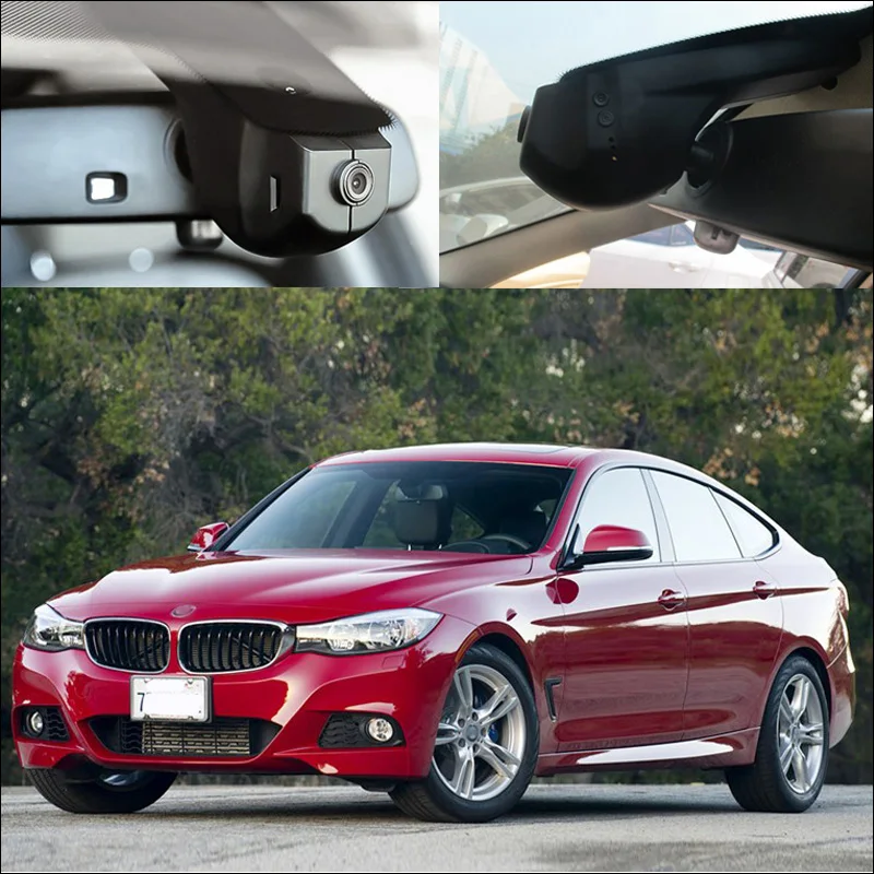 

For BMW 3 series GT 328i xDrive 2014 Car wifi DVR Driving Video Recorder hidden Installation Novatek 96655 Car black box