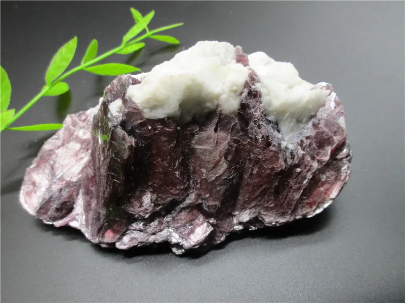 

Big !Lepidolite Silver Lavender Purple Mica Natural Crystal Rock Gemstone Specimen Mineral Gem For Collection