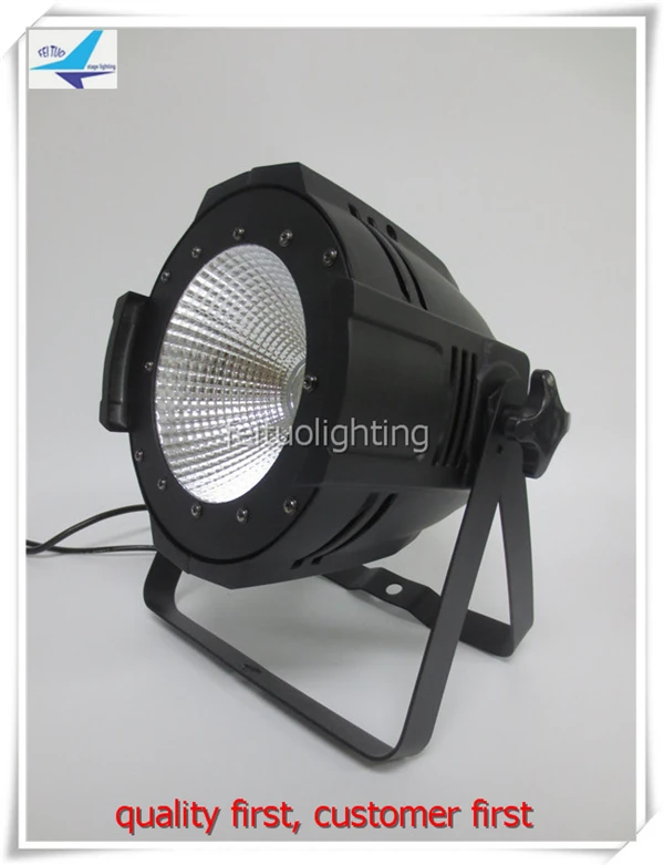 

T- 4 pieces white warm/cool white/rgbw 4in1 100w LED cob par 64, dmx par cob light