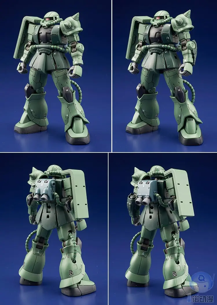 Gundam HG 1/144 модель MS-06C ZAKU 2 Тип C ZEON мобильный костюм происхождения GTO детские игрушки