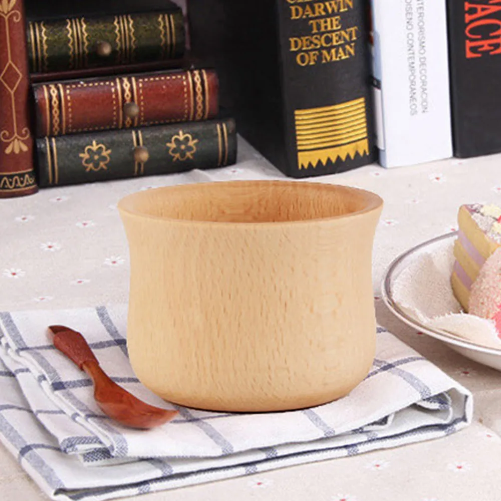 

HSU 2019 Hot Sale Cup New Japanese Cup Wooden Coffee Cup Thermal Insulation Tea Cup Gift Health vasos de acero inoxidable