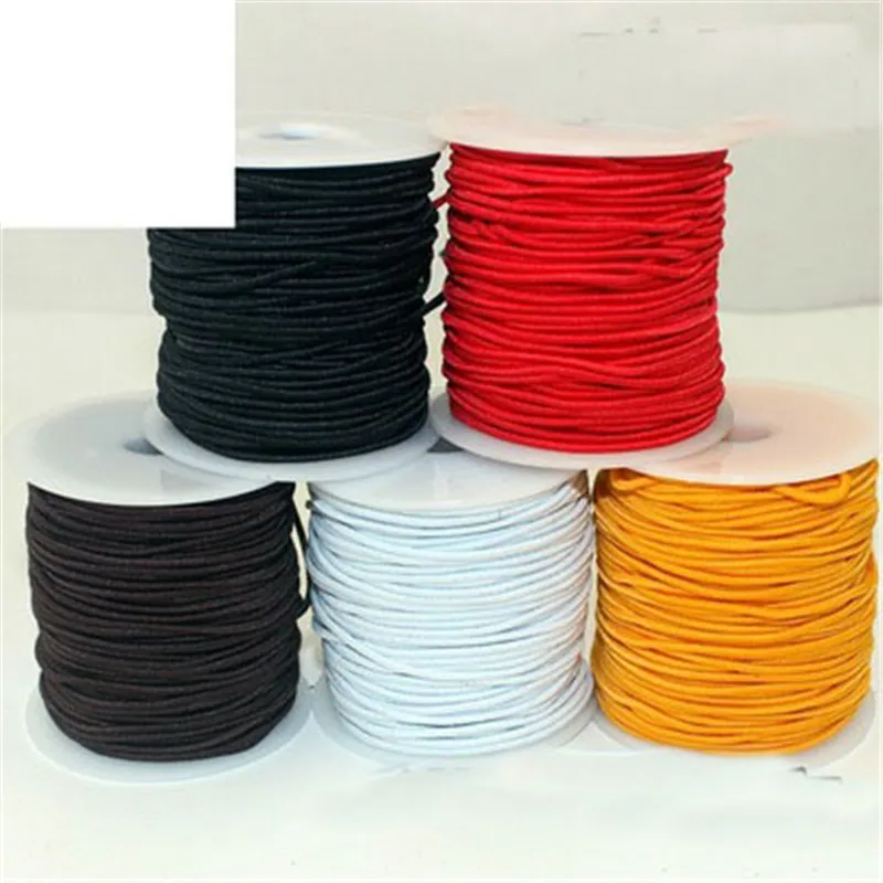 20m/lot Dia 1mm 1.5m Elastic Beading Cord For Bracelet Nylon Strong And