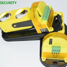 LPSECURITY 30 м 60 м 100 м двухлучевой детектор инфракрасного барьера с 4 каналами dip переключатель и светодиодный индикатор сигнала