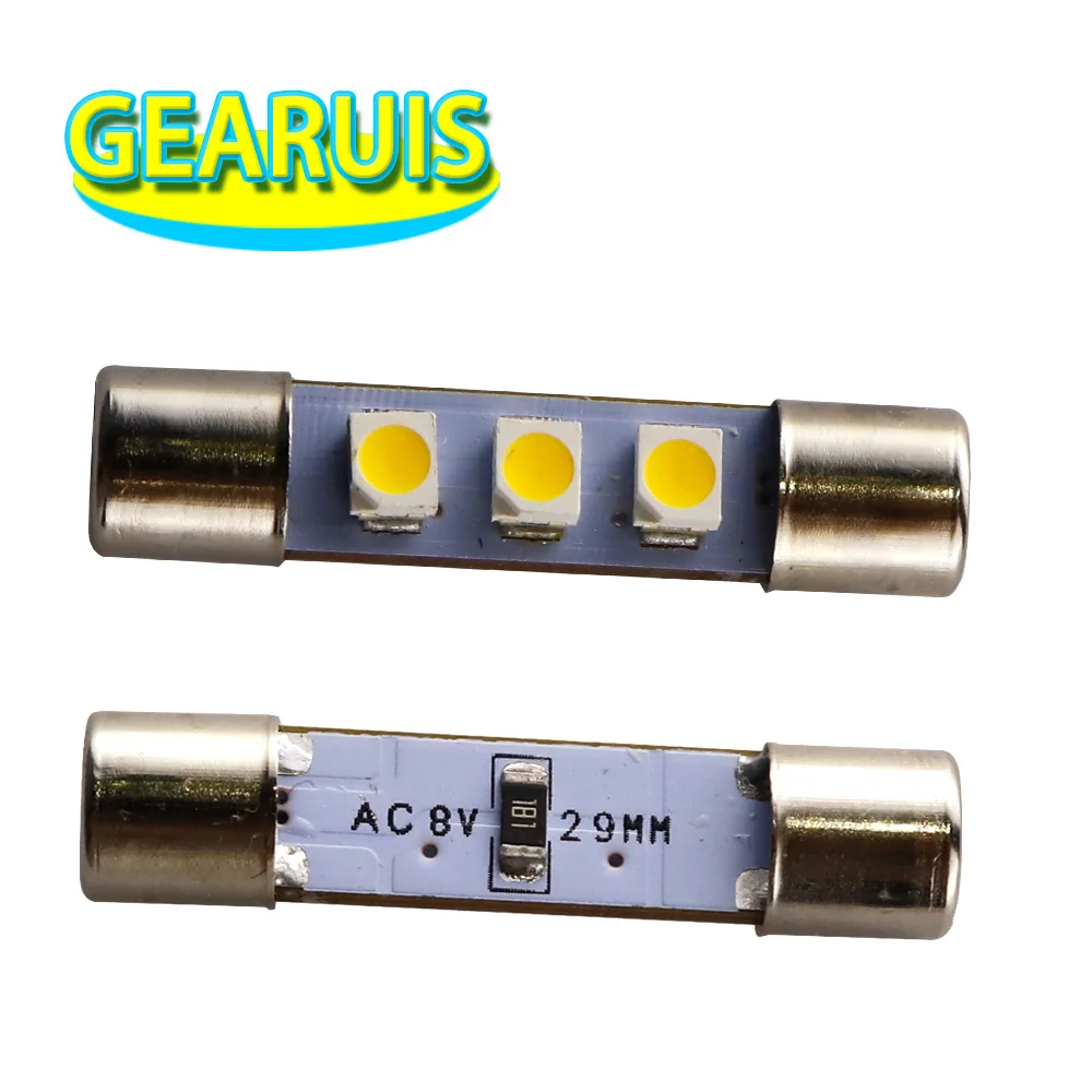 50X аудио оборудование приемник светильник ПА для чтения Festoon T6.3 C5W 29 мм 31 3 SMD 3528