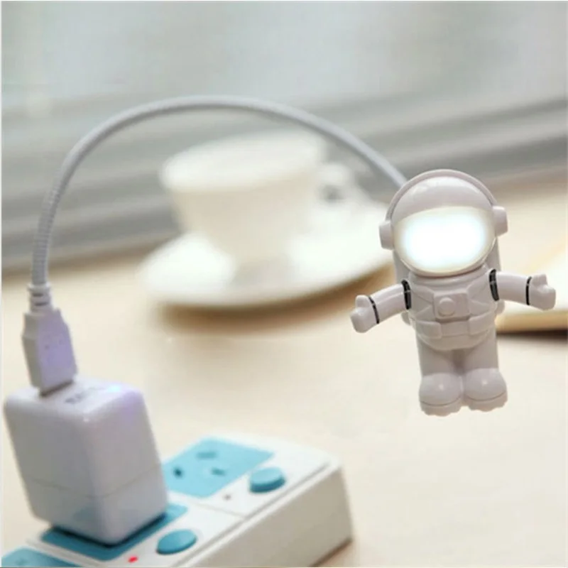 Космонавт космонавт USB светодиодный регулируемый Ночник светильник для