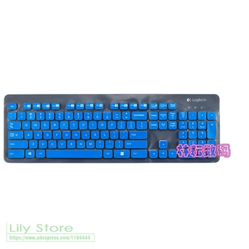 

Silicone Dustproof Mechanical Keyboard Cover Protector For Logitech K310 Mk310 Wireless Desktop Dust Cover Film