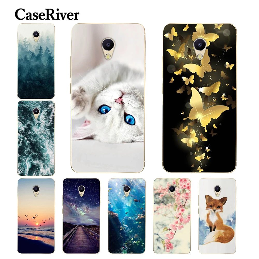 

CaseRiver 5.7" Meizu M6S Case Cover Soft Silicone TPU Painting Patterned Phone Back Protective Case Meizu M6S