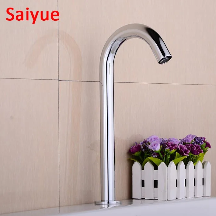 

Hot Deck Mount 304 stainless steel infrared automatic sensor tap Mixer Straight Spout Bar faucet 8822D