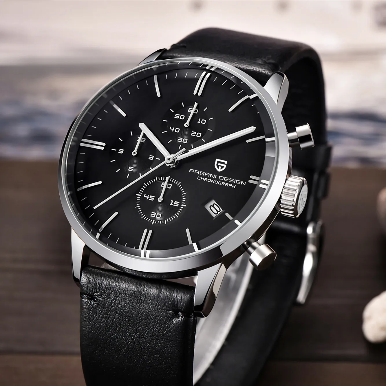 PAGANI Дизайн мужские часы с хронографом лучший бренд класса люкс водонепроницаемые спортивные военные кварцевые часы мужские s часы Relogio Masculino