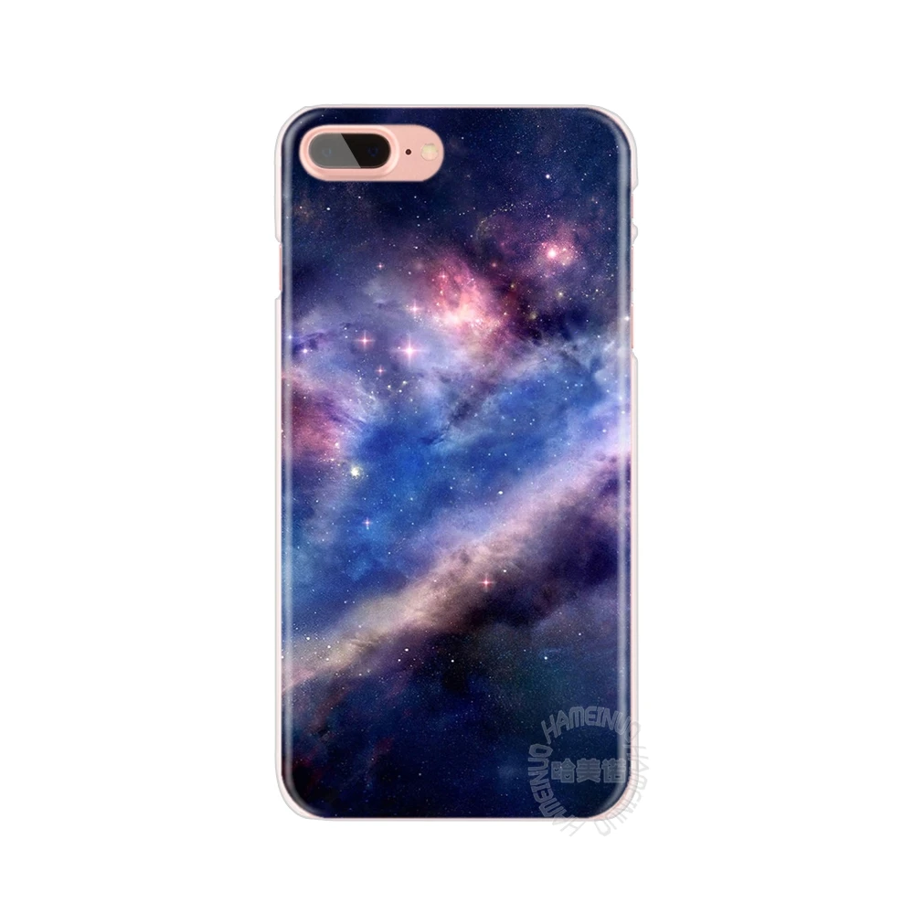 HAMEINUO, разноцветный Чехол для мобильного телефона galaxy universe, чехол для iphone 4 4s 5 5s SE 5c 6 6s 7 8 X plus