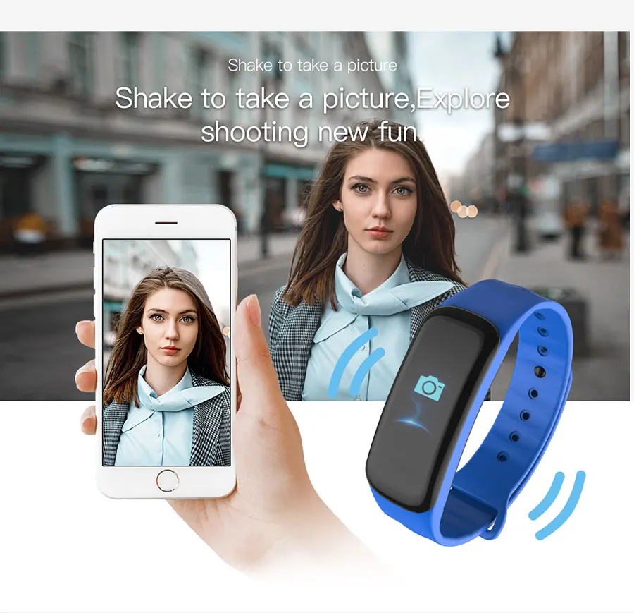Smartwatch bluetooth, monitor de pressão arterial e