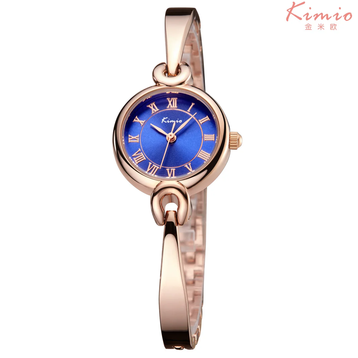 

KIMIO Quartz Diamond Wrist Watch Alloy Rose Gold Women Bracelet Watch Women Dress Woman Watches Luxury Brand Ladies Watch K6209