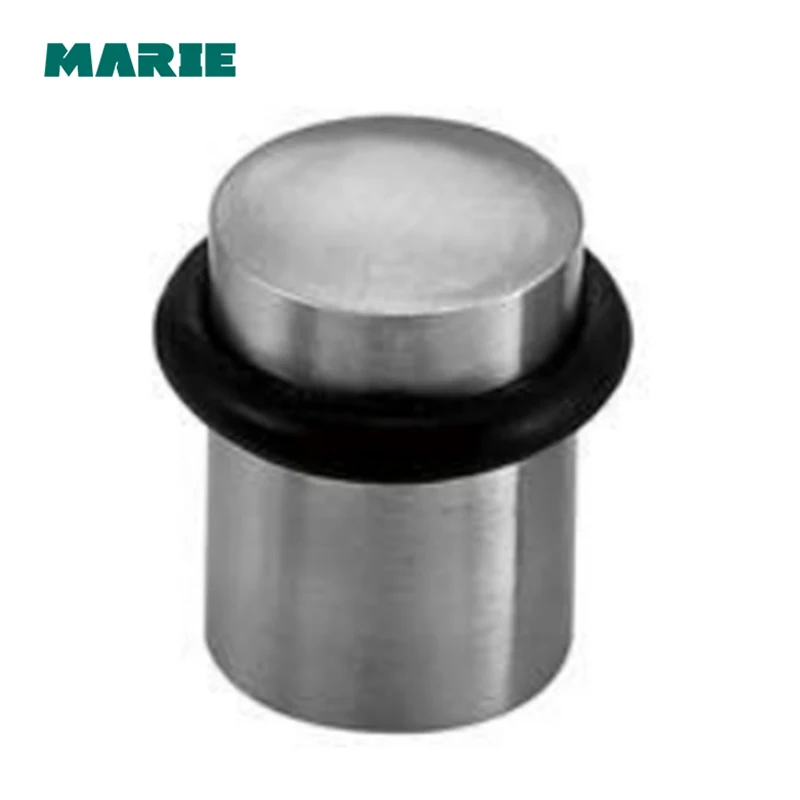 

DS026 Stainless Steel Casting + Rubber Heavy-duty Floor mounted Door Stopper Door Stops