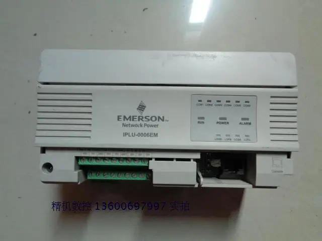 

Used EMERSON integrated collector IPLU-0006EM real shot