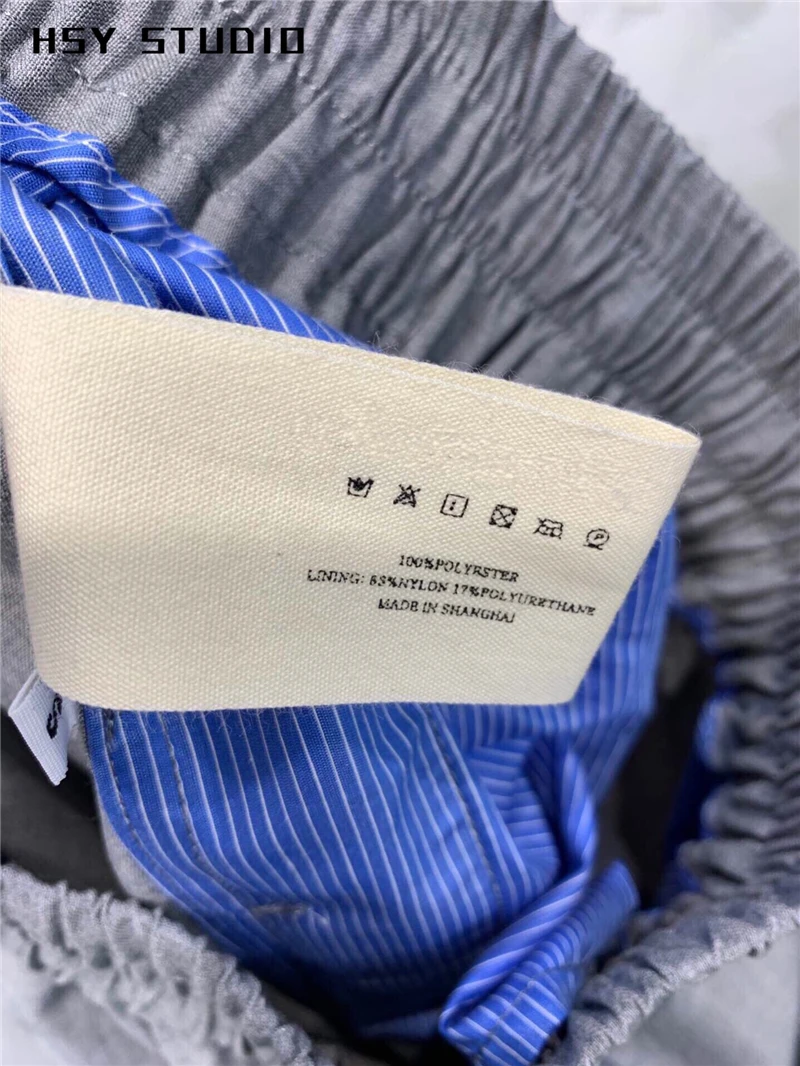 【HSY stuo】 2019 летние новые модные ins женские шорты шутника негабаритных