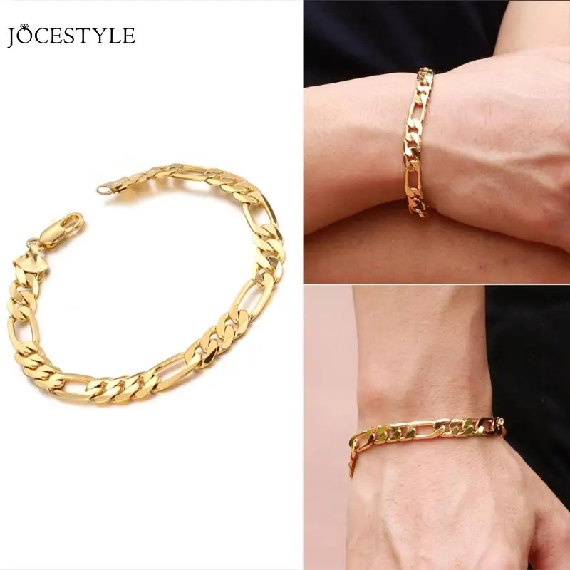 Мужской браслет из нержавеющей стали с золотым покрытием|bracelets for|male braceletbracelet for men