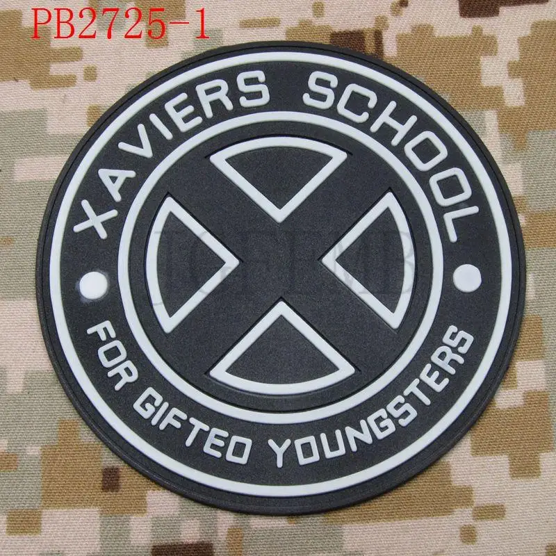 X-MAN XAVIERS школа для одаренных подростков 3D ПВХ патч